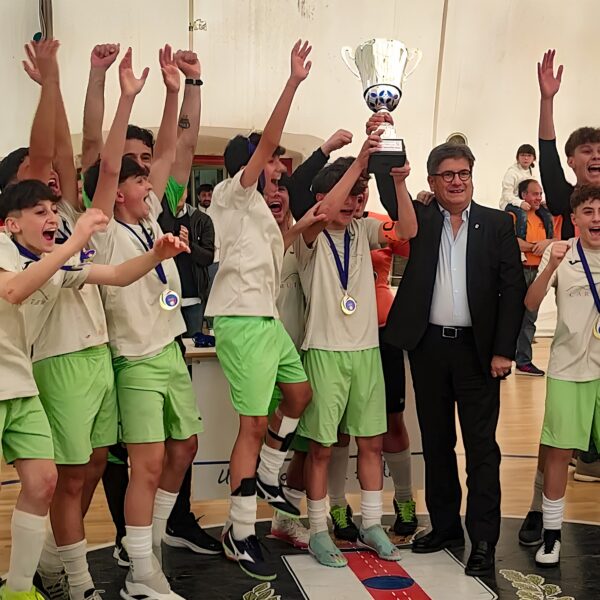 La JSL vince il titolo regionale Under 15 di calcio a 5 a Piazza Armerina
