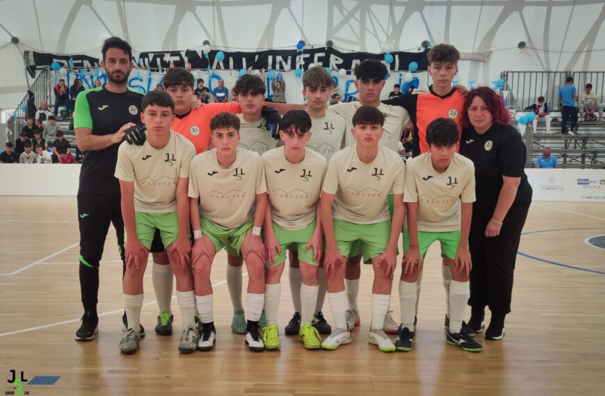 Al via la doppia la doppia ribalta nazionale della JSL, l’U15 di futsal di scena in Campania