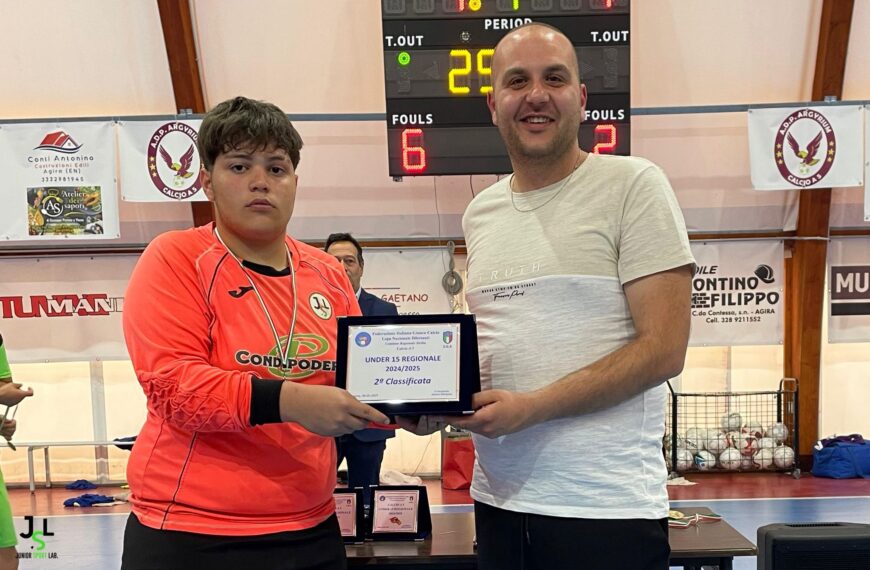 L’Under 15 della Junior Sport Lab si ferma solo nella finale regionale di calcio a 5